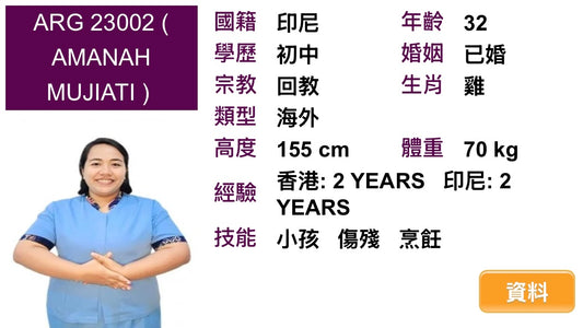 ARG 23002 AMANAH MUJIATI